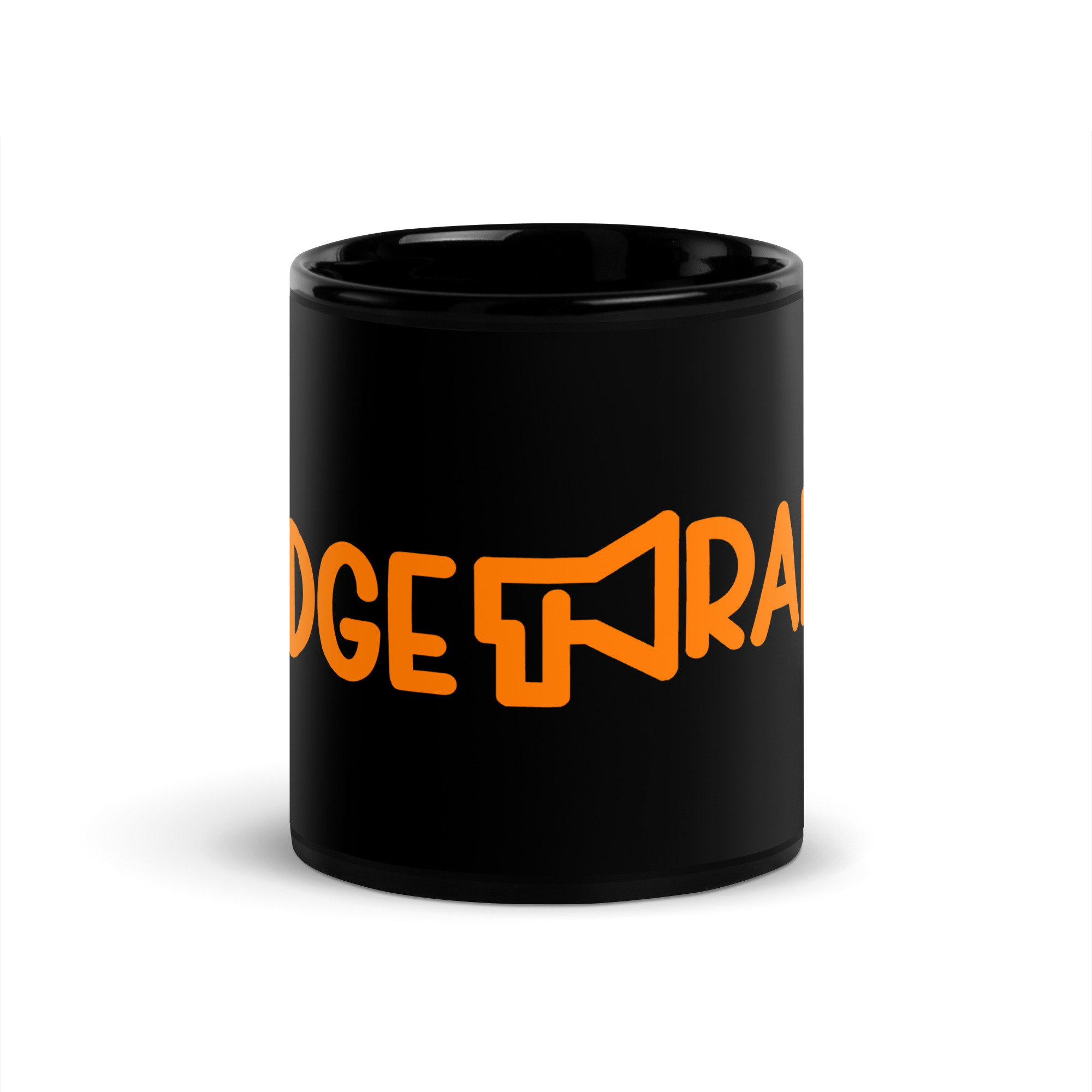 Fladge Rants Glossy Mug Black - Image 3