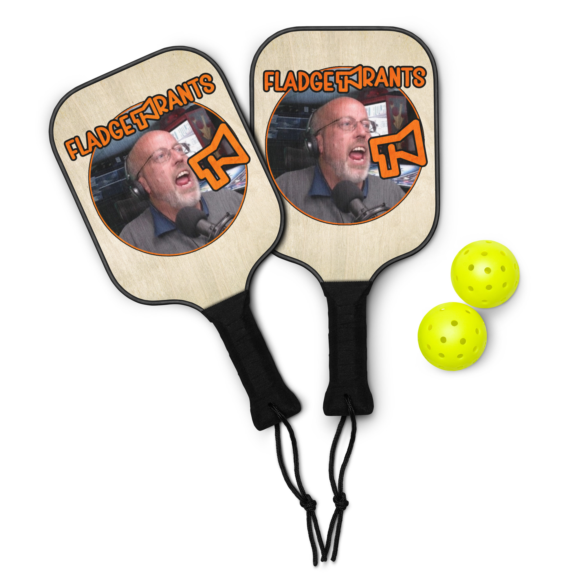 Fladge Rants Pickleball Paddle Set - Image 2