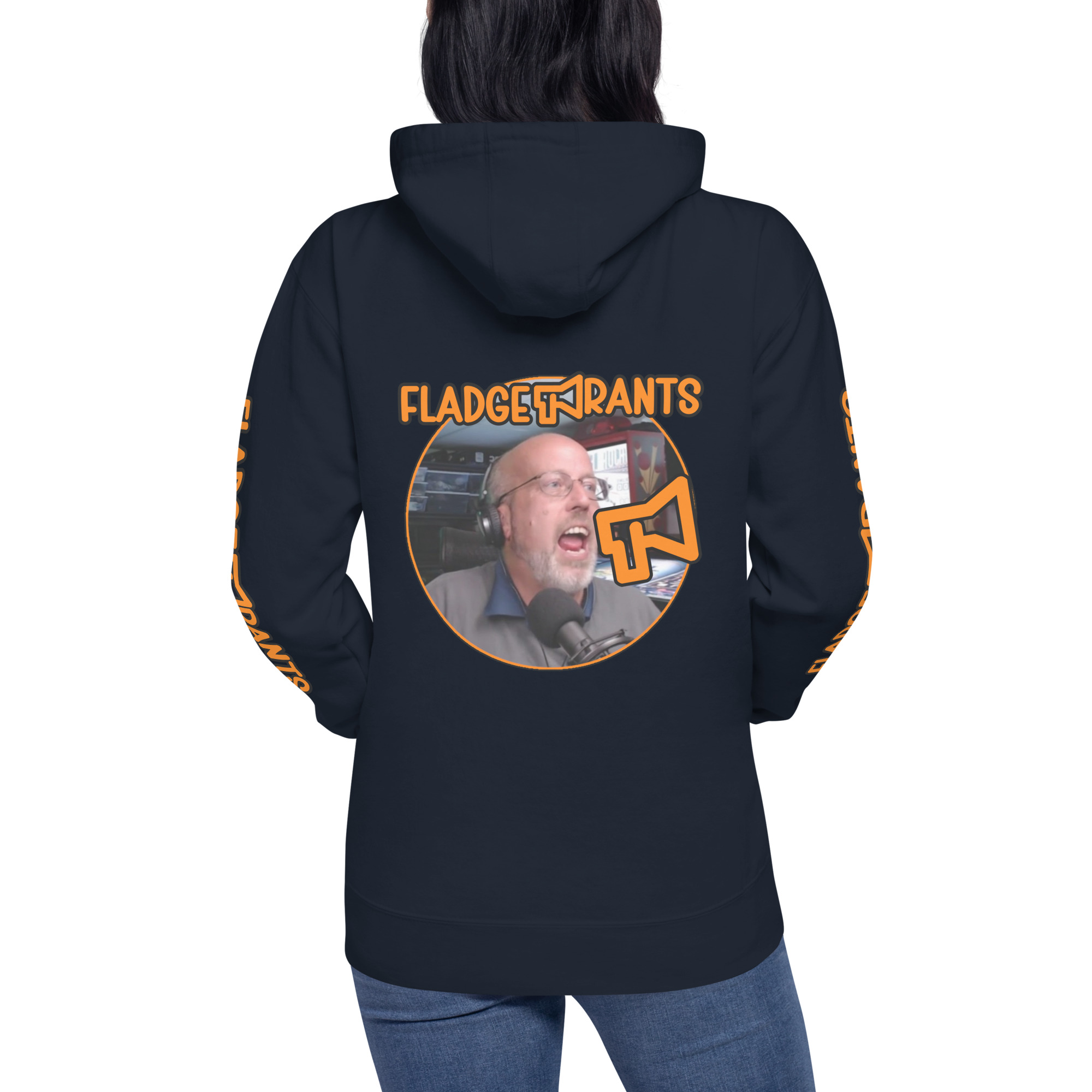 Fladge Rants Unisex Hoodie - Image 8