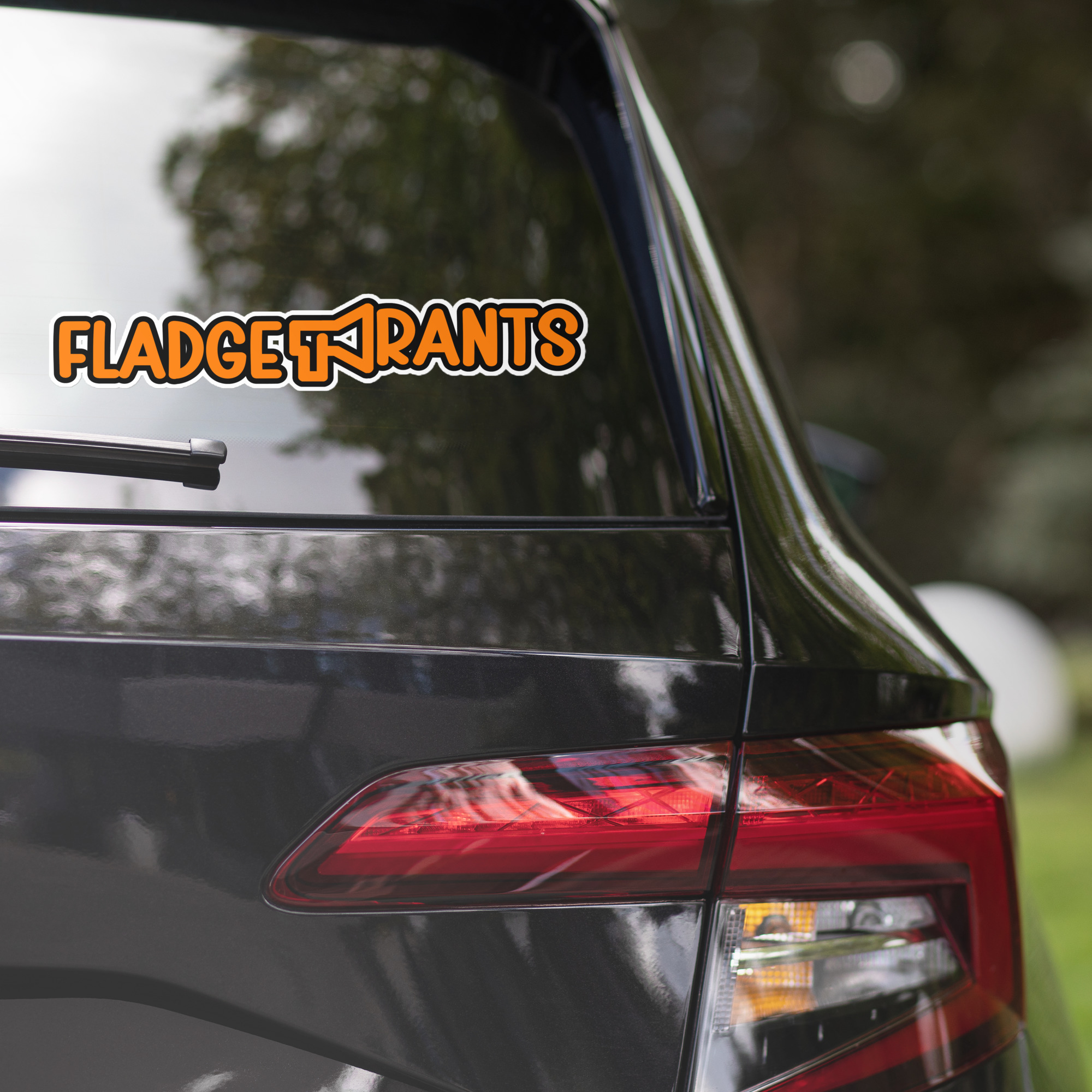 Fladge Rants Bubble-free Stickers
