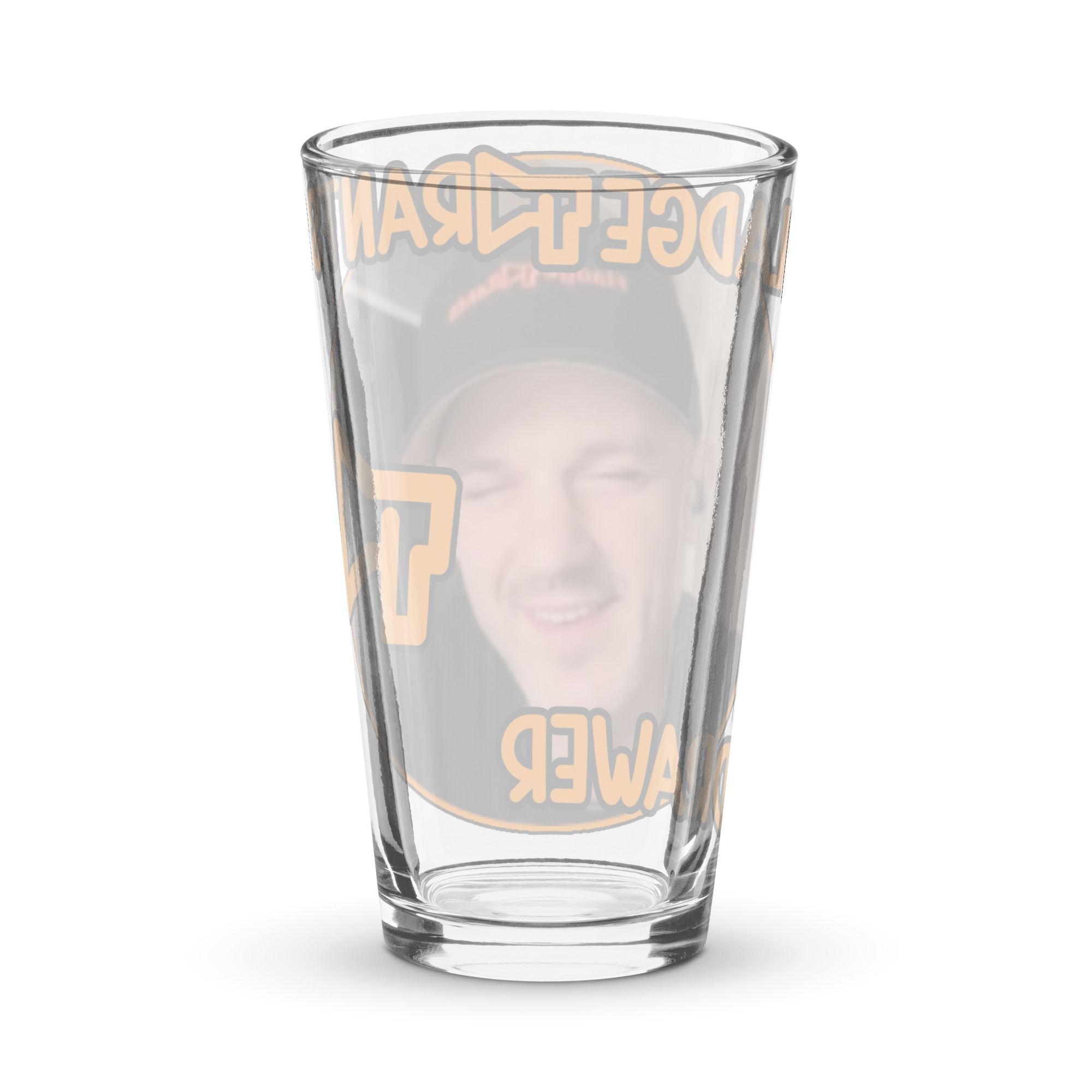 (Collect All 4!) #3 Fladge Rants Drawer Shaker Pint Glass #3 - Image 2