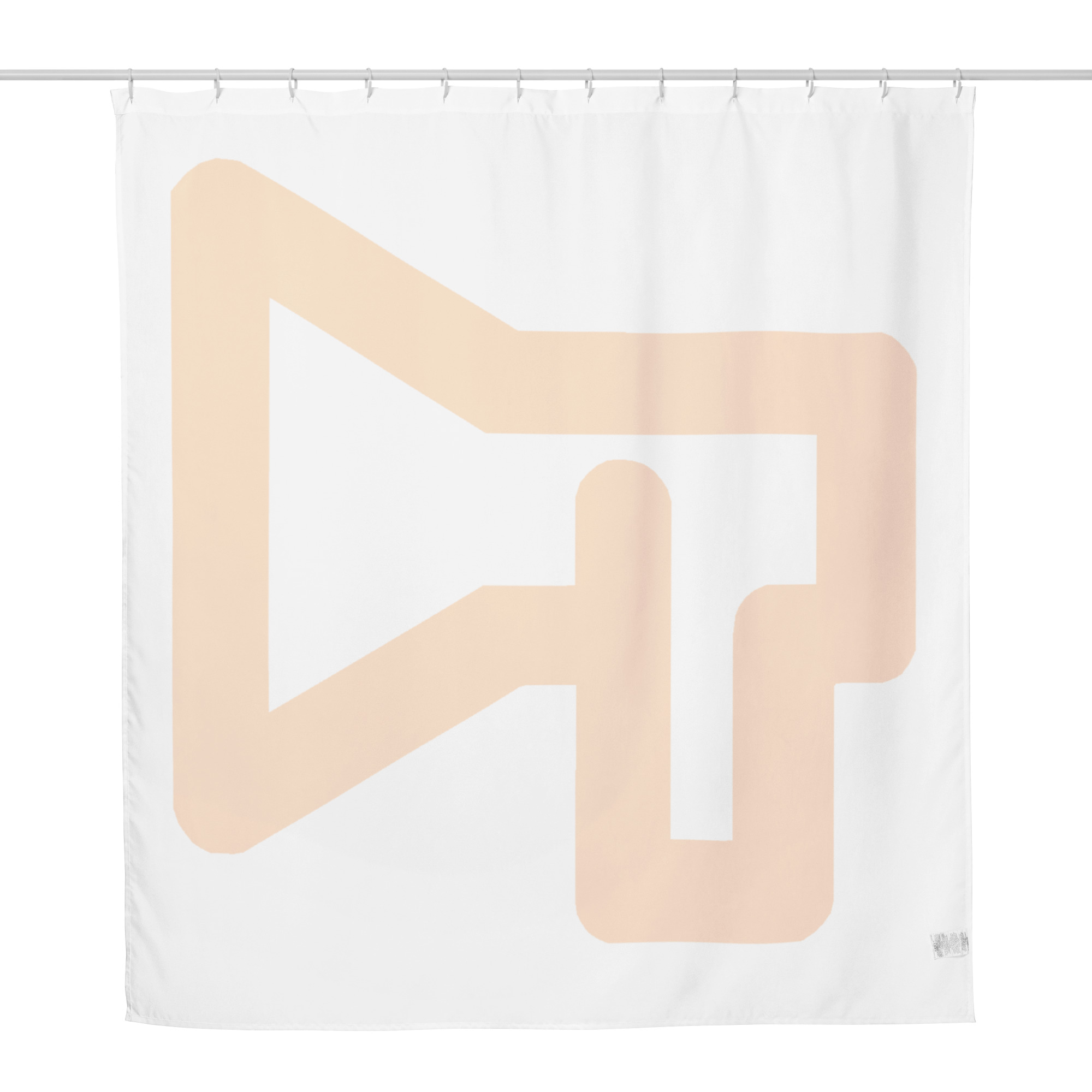 Fladge Rants Bullhorn Shower Curtain