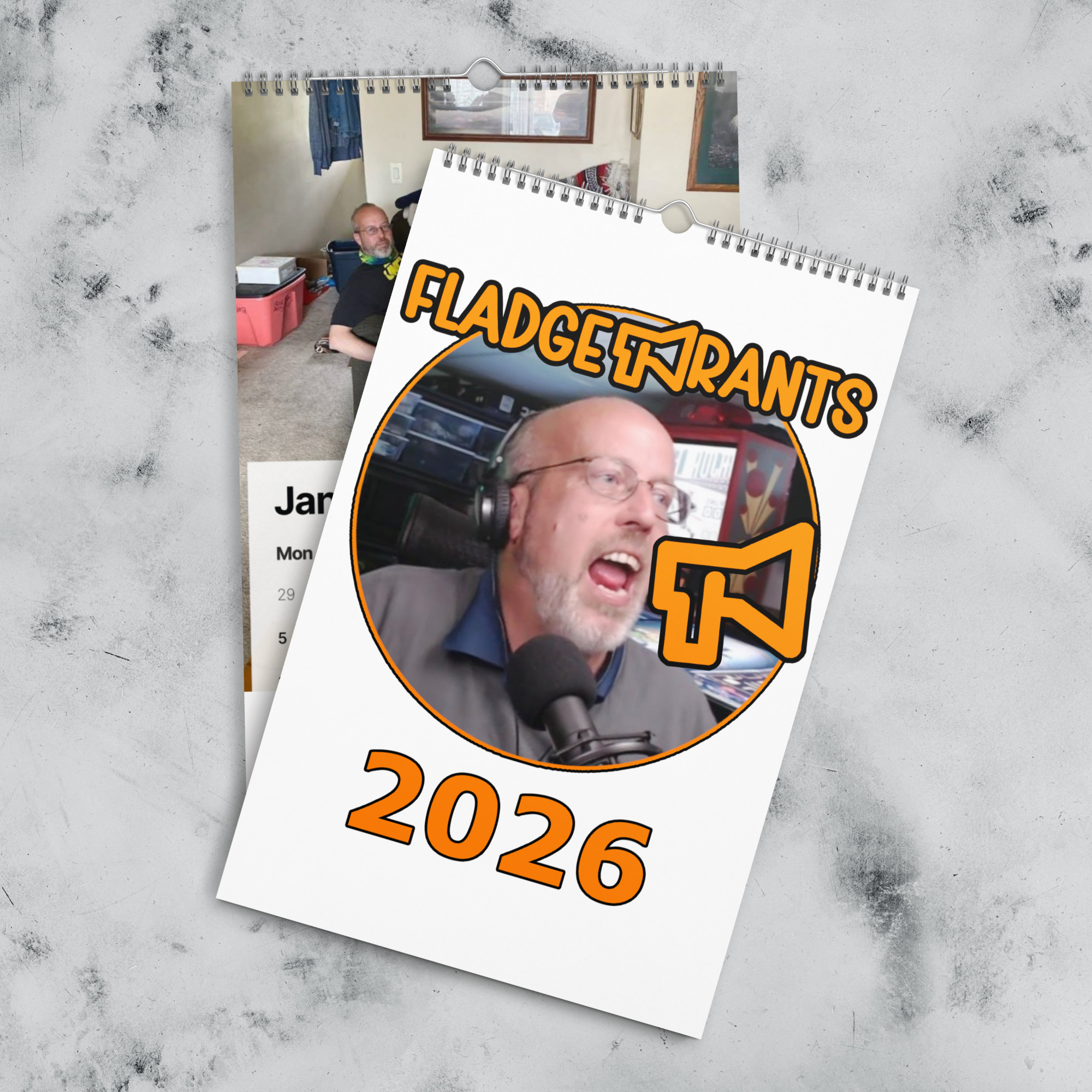 Fladge Rants Wall calendar (2026)